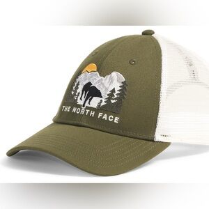 THE NORTH FACE Embroidered Mudder Trucker Breathable Baseball Cap Hat NWT